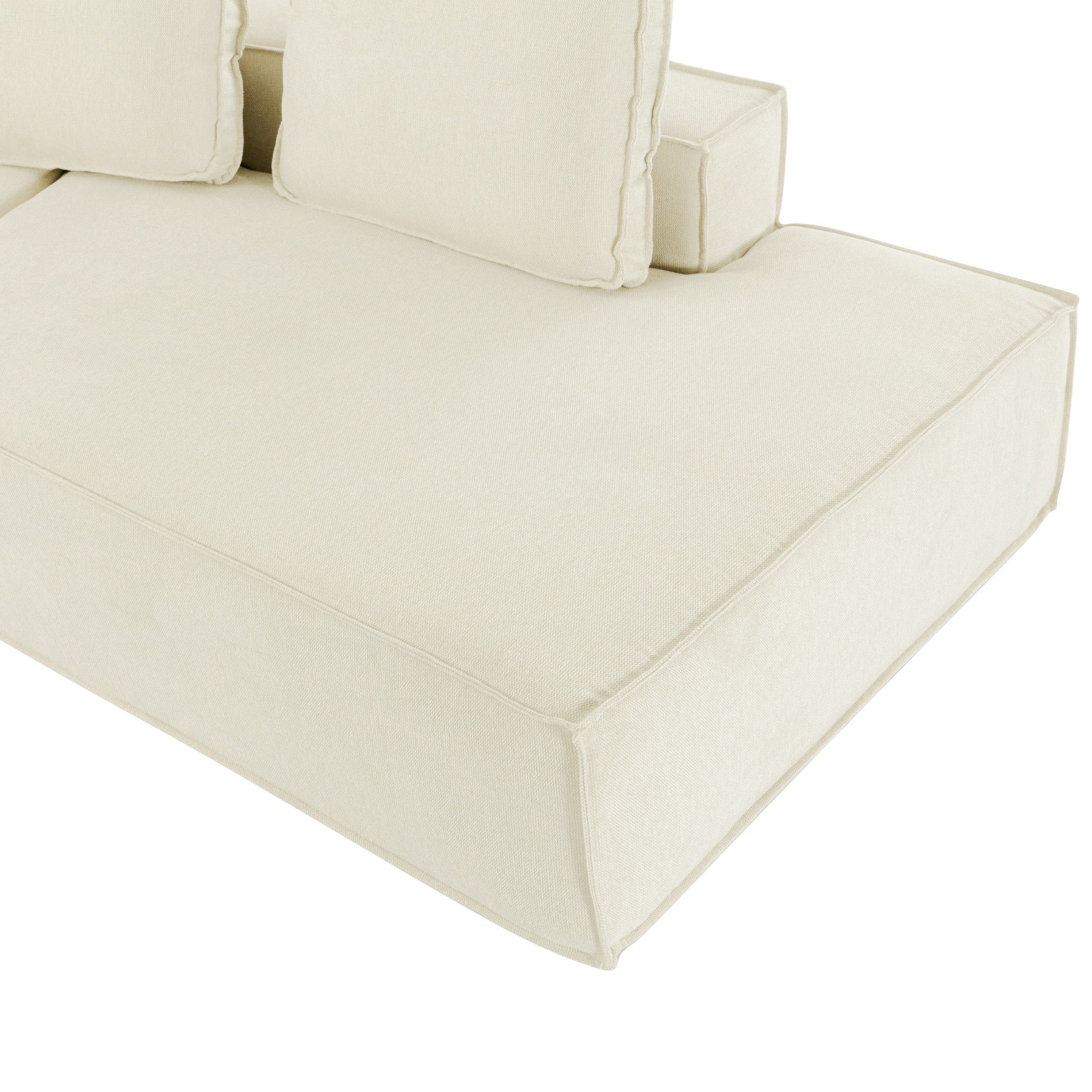 Marrakech Chaise Lounge Sofa in Beige