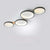 Contemporary Round Flush Mount Ceiling Light