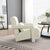 Modern Upholstered Accent Chair In Beige