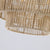 5 Tier Farmhouse Woven Rattan Bohemian Style Chandelier