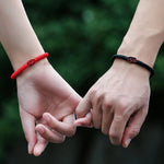 Load image into Gallery viewer, Minimal Red Thread Of Fate Couples Bracelet
