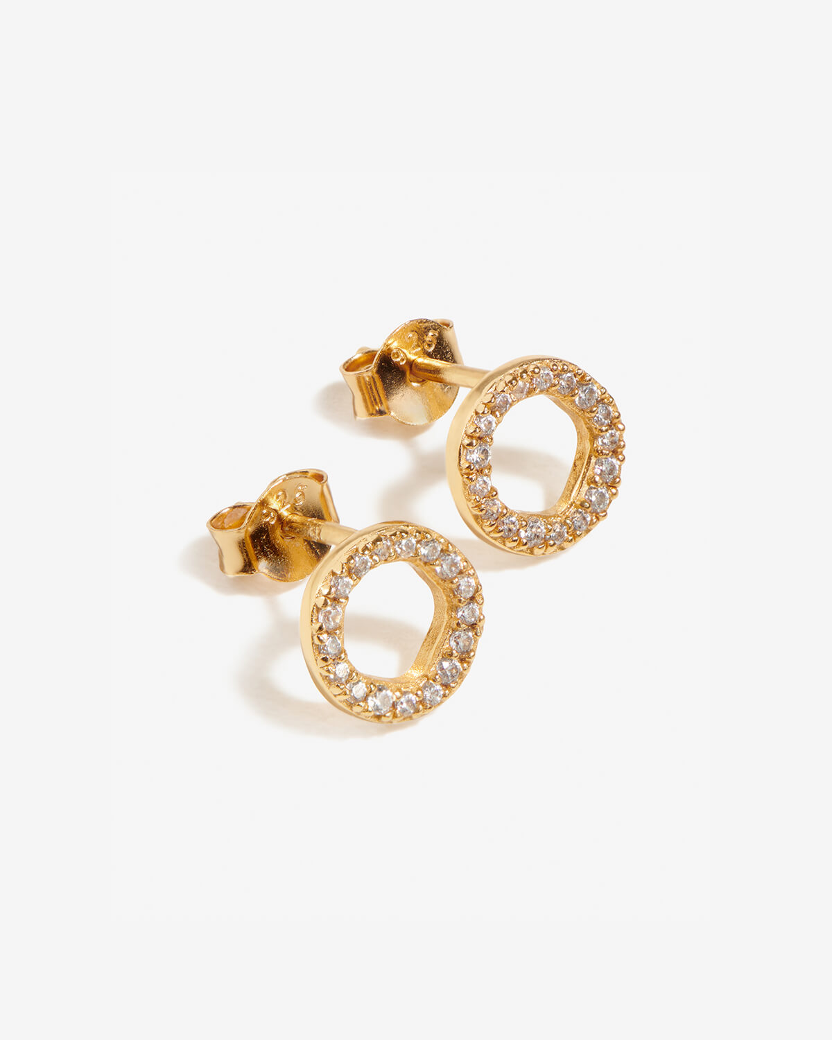 Anuka eternal halo stud earrings