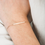 Load image into Gallery viewer, Dainty Bar Bracelet Minimalist Bangle
