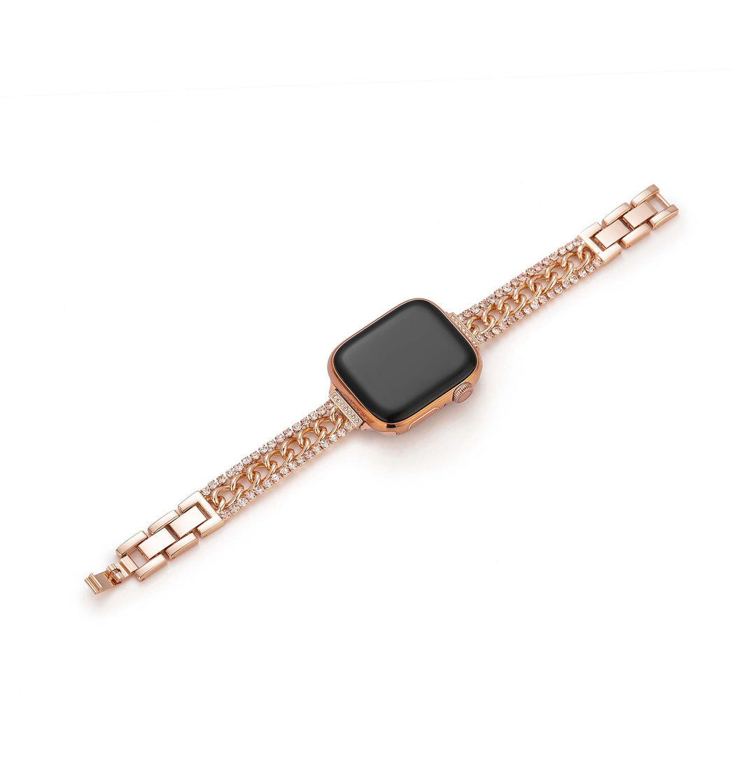 Minimalist Metal Chain Apple Watch Bands for Women