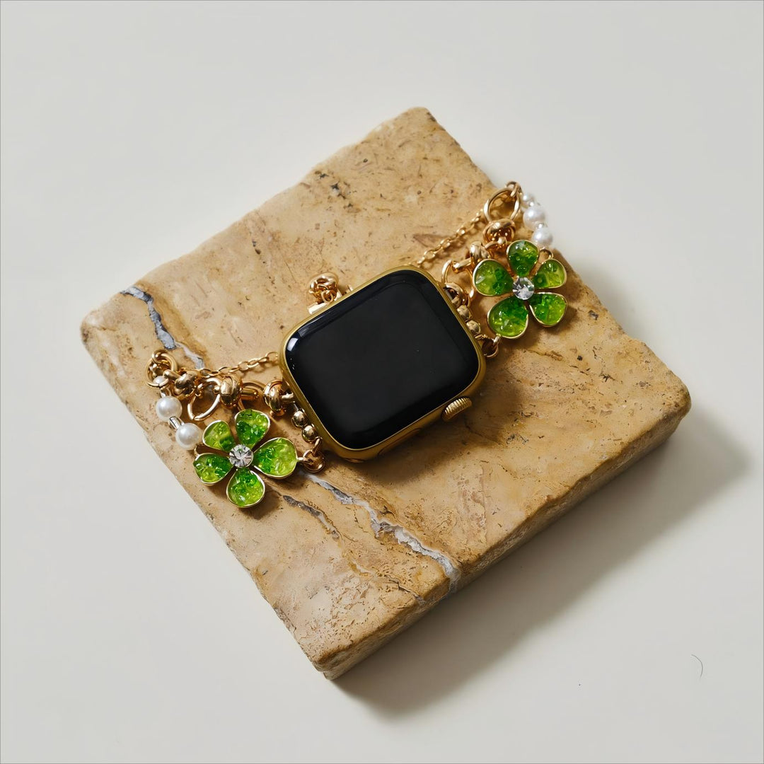 Stylish Floral Apple Watch Bands for Women