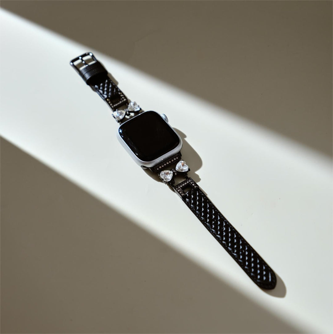 Luxury Leather Apple Watch Bands for Women