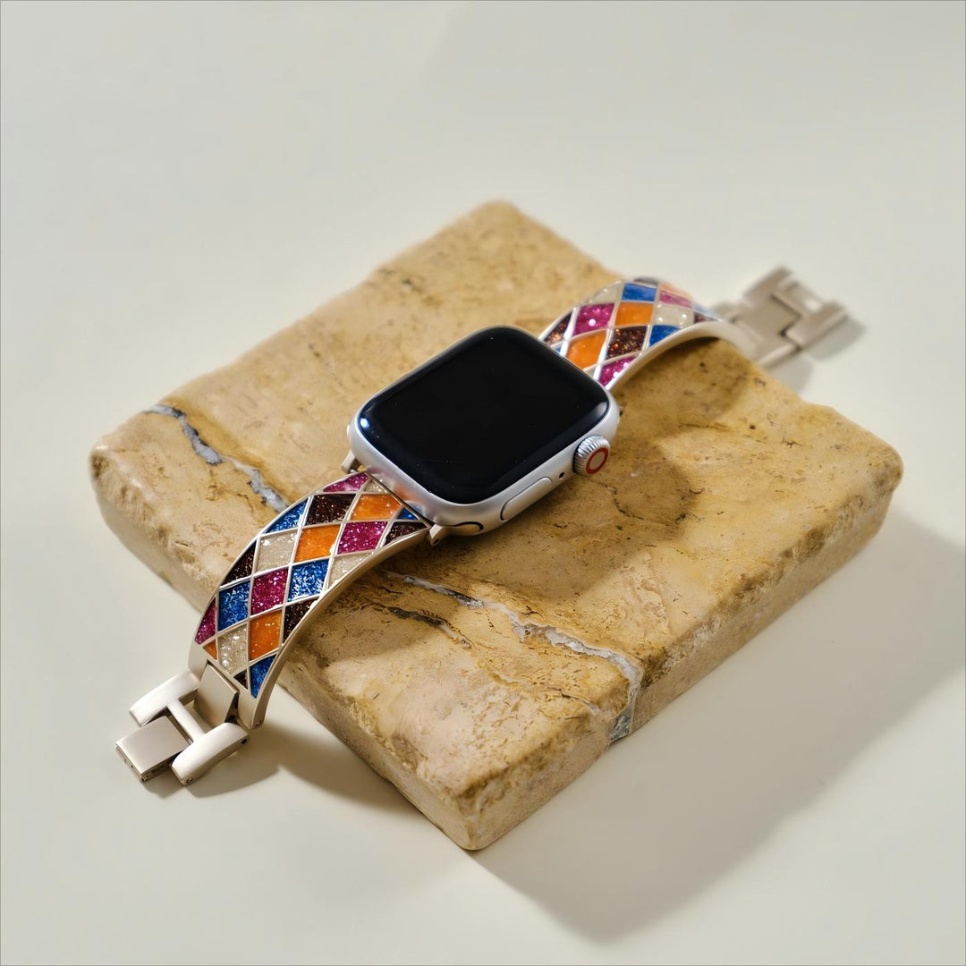 Minimalist Lattice Apple Watch Bands for Women
