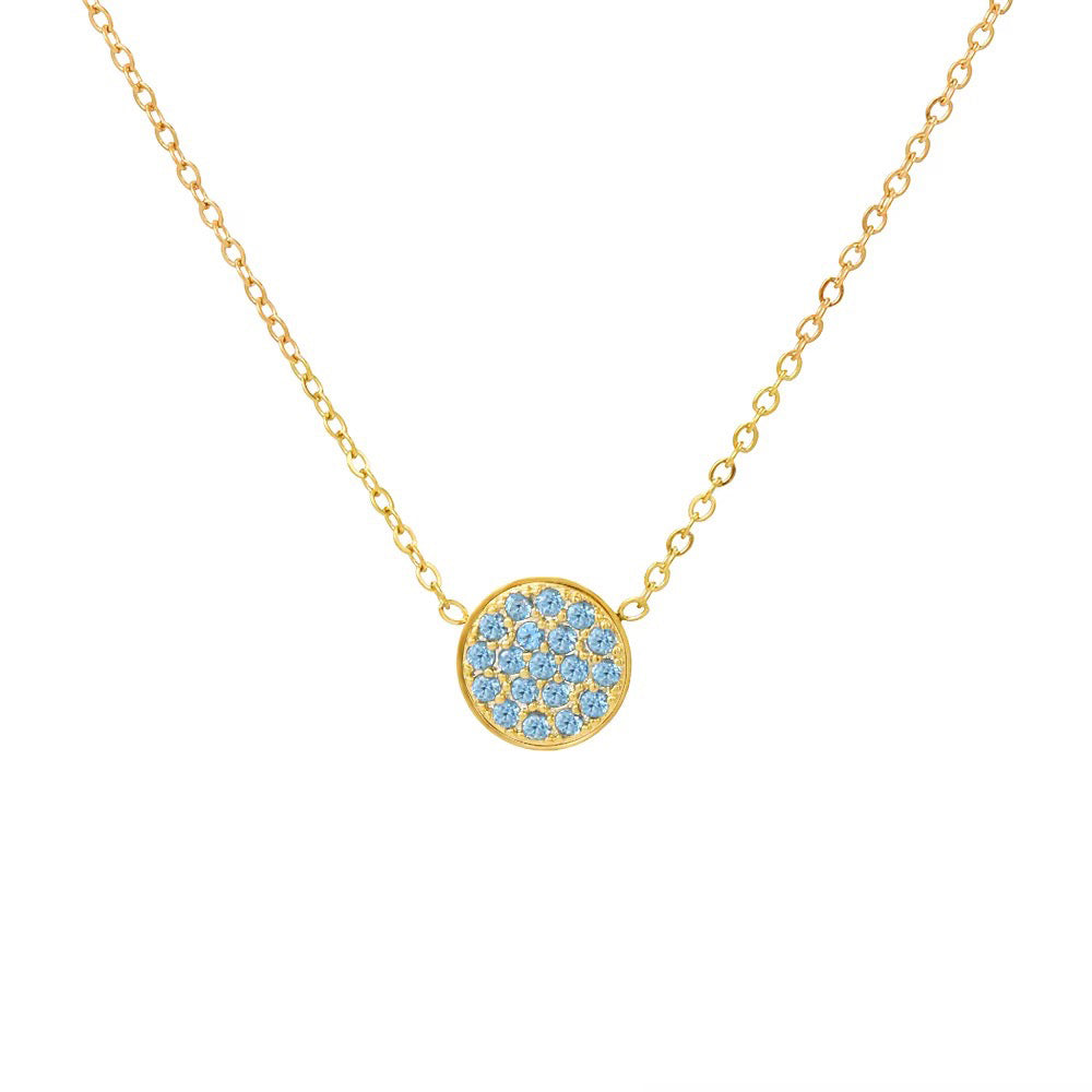 Dainty Étoile Birthstone Necklace