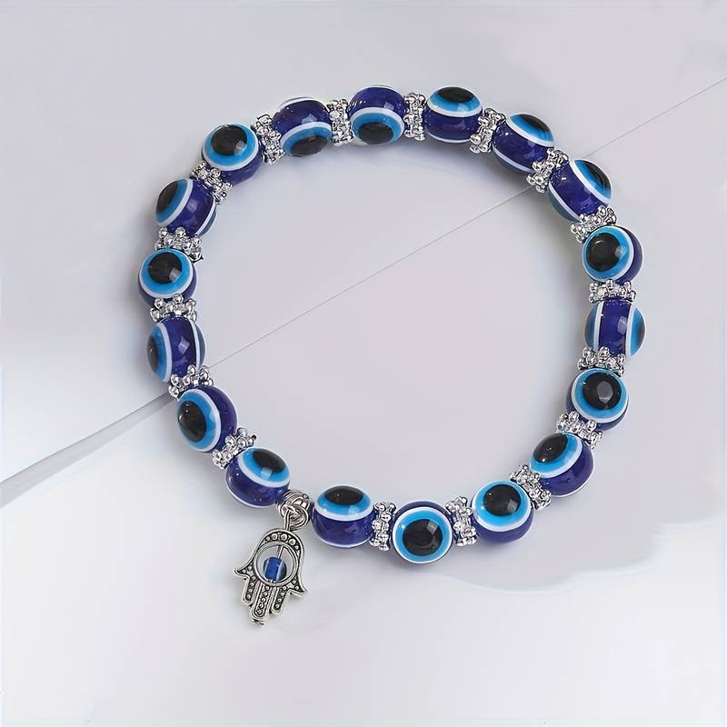 Evil Eye Ocean Style Anklet Karma and Luck Anklet