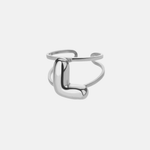 Load image into Gallery viewer, Puffy Letter Ring
