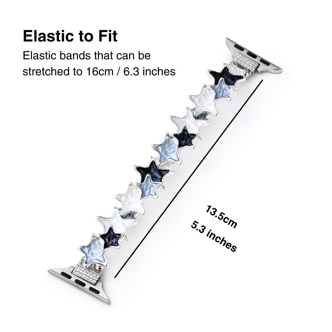 Elegant Star Apple Watch Bands for Women