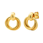 Load image into Gallery viewer, 14k Dainty Dual Hoop Earrings
