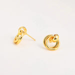 Load image into Gallery viewer, 14k Dainty Dual Hoop Earrings
