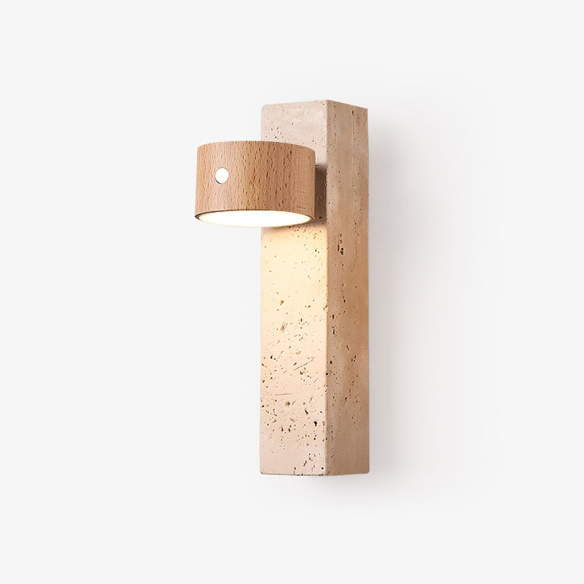 Wood Nordic Inspired Adjustable Wall Light