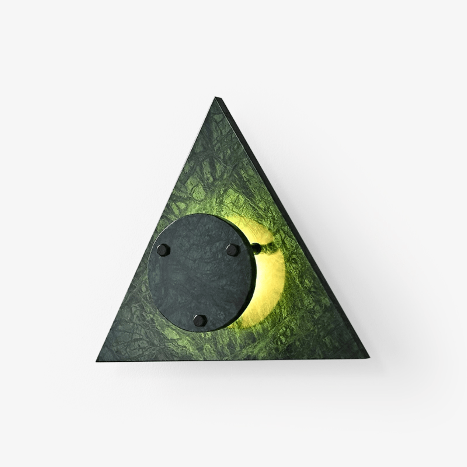 Triangular Marble Contemporary Wall Light