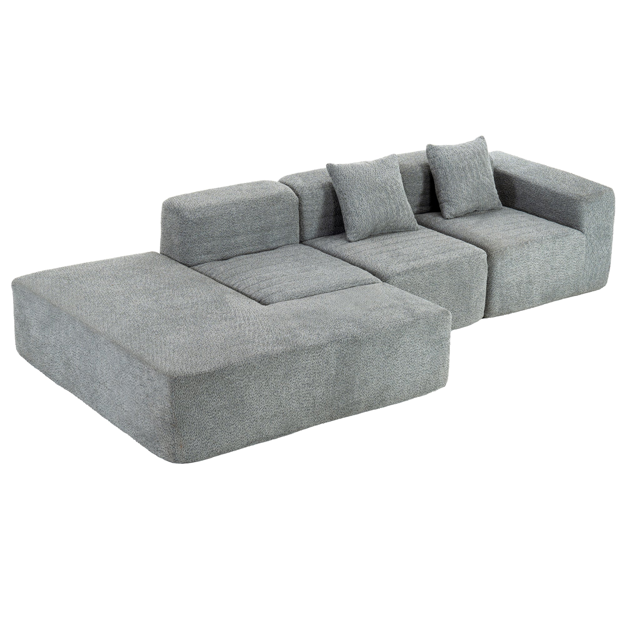 Chamonix Modular Sectional Sofa in Gray