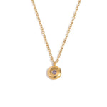 Load image into Gallery viewer, Dainty Lunéa Birthstone Necklace
