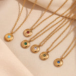Load image into Gallery viewer, Dainty Lunéa Birthstone Necklace
