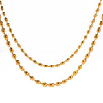 Load image into Gallery viewer, 18k Layered Gold Beaded Necklace
