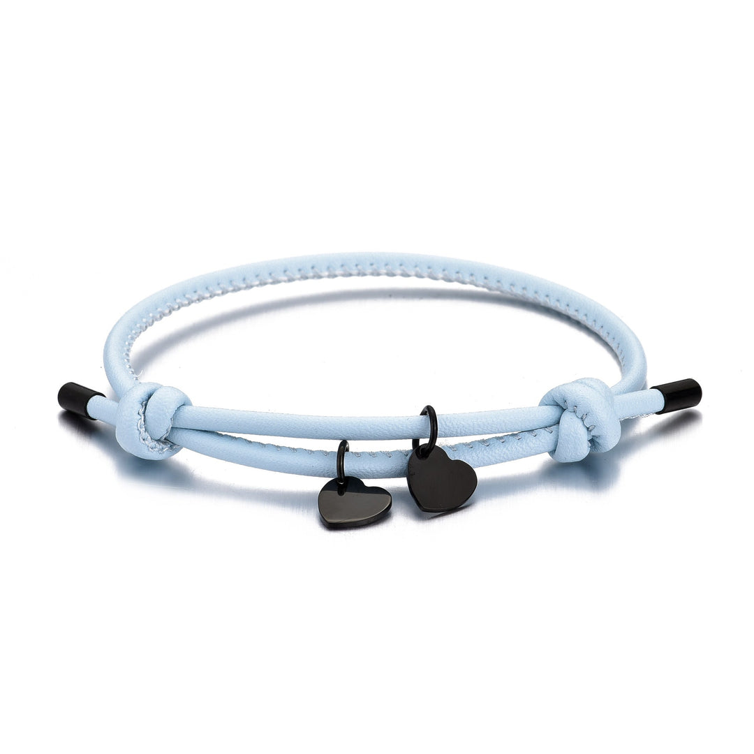 Aurelia Leather Heart Bracelet