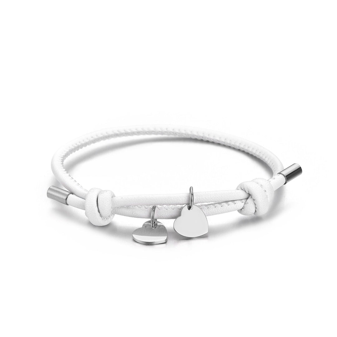 Aurelia Leather Heart Bracelet