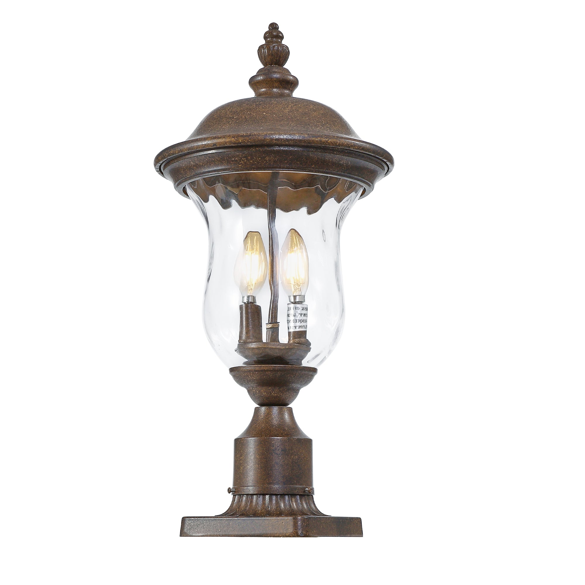 Vintage Outdoor Lamp Post Light in Classic Bronze Finish