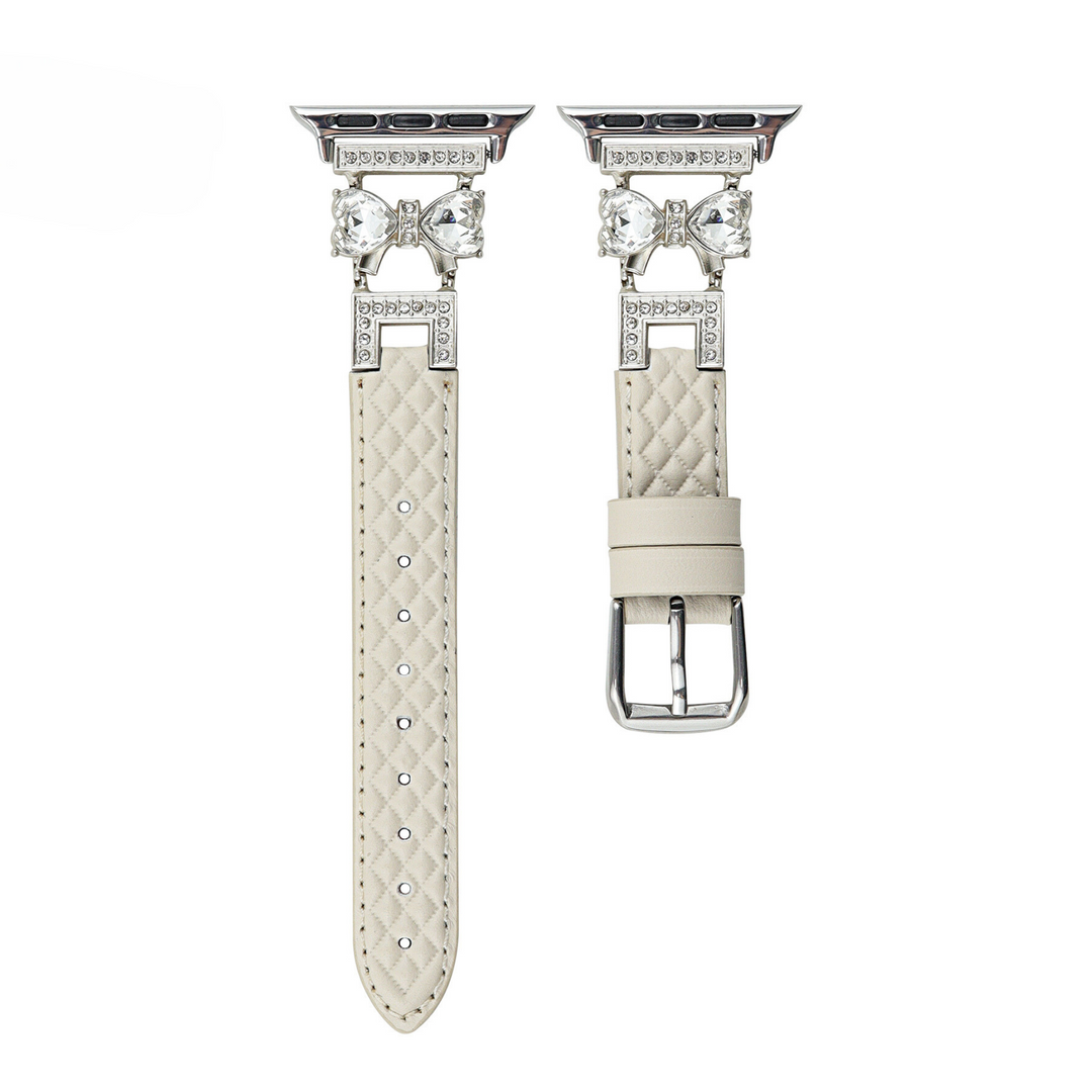 Luxury Leather Apple Watch Bands for Women