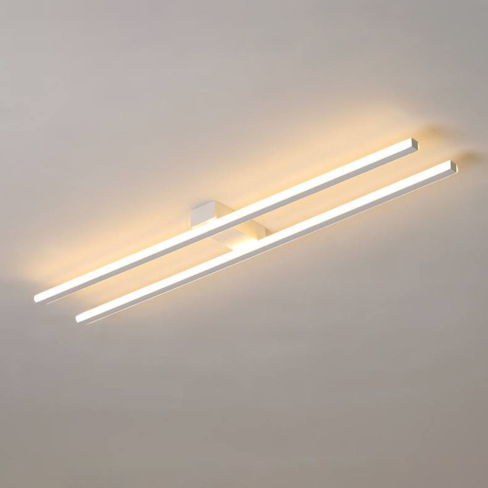 Contemporary Flush Mount Ceiling Light with Integrated LED