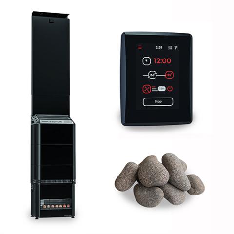 Saunum AIR 10 WiFi Sauna Heater Package