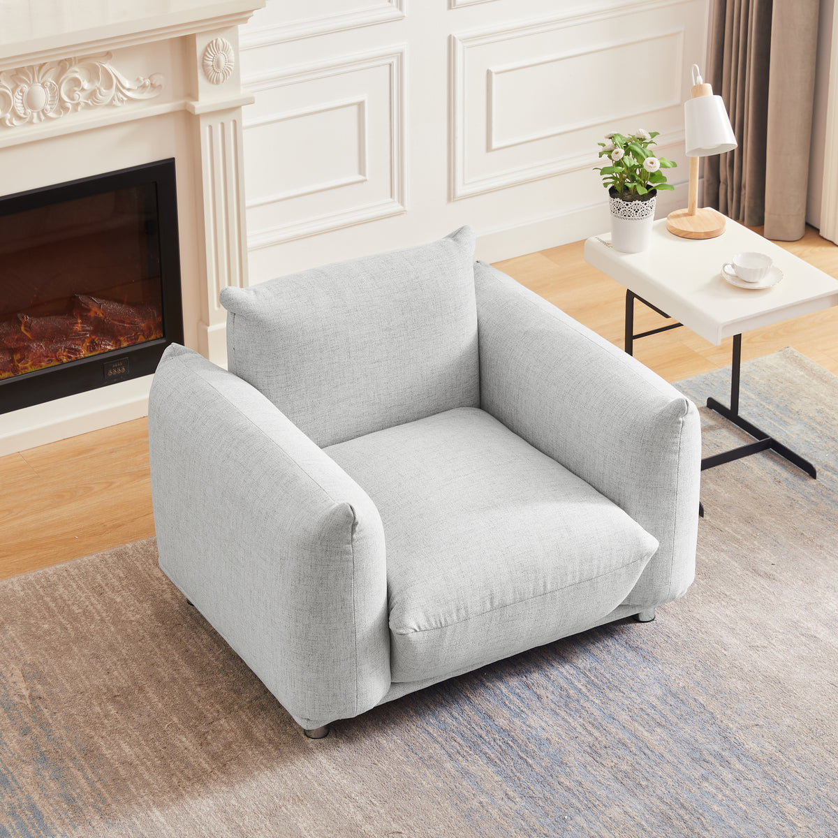 Contemporary Oversized Accent Chair