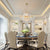 Aestin's Luxury Gold Crystal Chandelier For Living Spaces