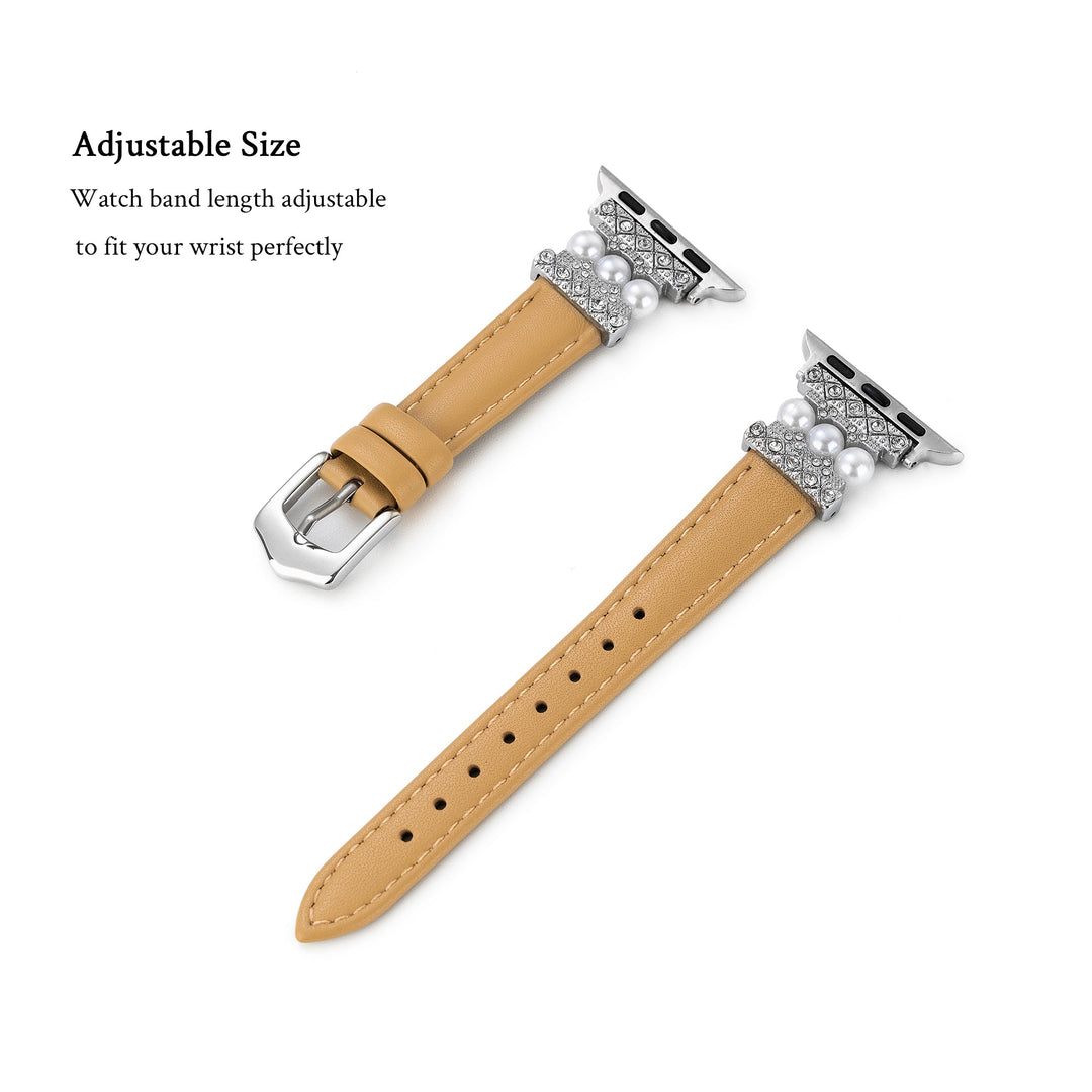 Stylish Leather Apple Watch Bands for Women