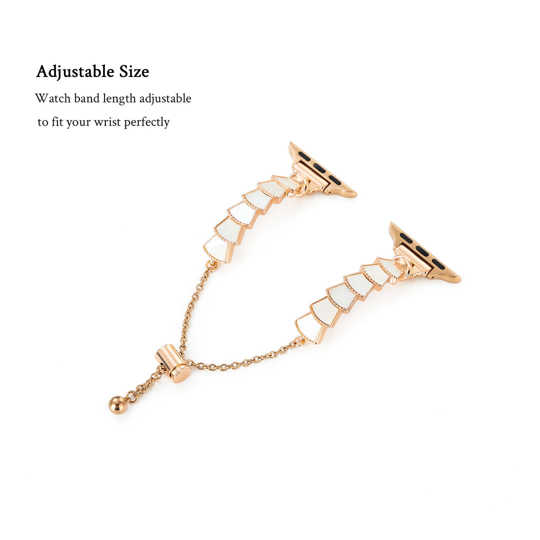 Minimalist Glitter Apple Watch Bands for Women