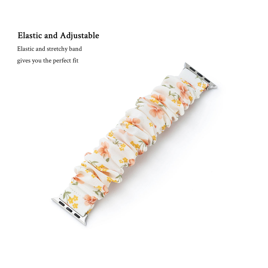 Elegant Floral Apple Watch Bands for Women