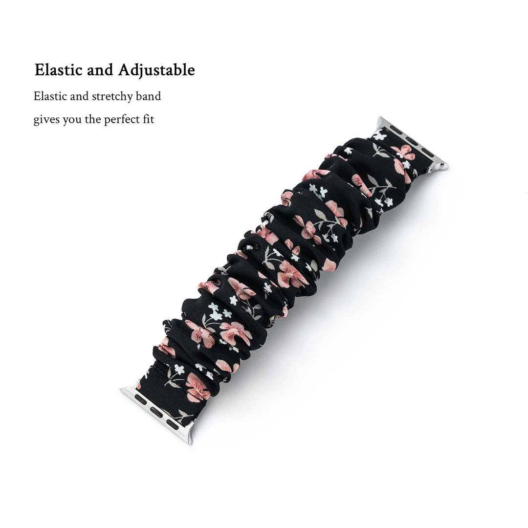 Elegant Floral Apple Watch Bands for Women