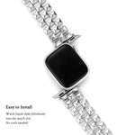 Load image into Gallery viewer, Luxury Stainless Steel Diamond Apple Watch Bands for Women
