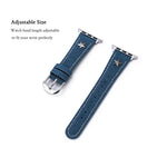 Load image into Gallery viewer, Bold Denim Star Apple Watch Bands for Women
