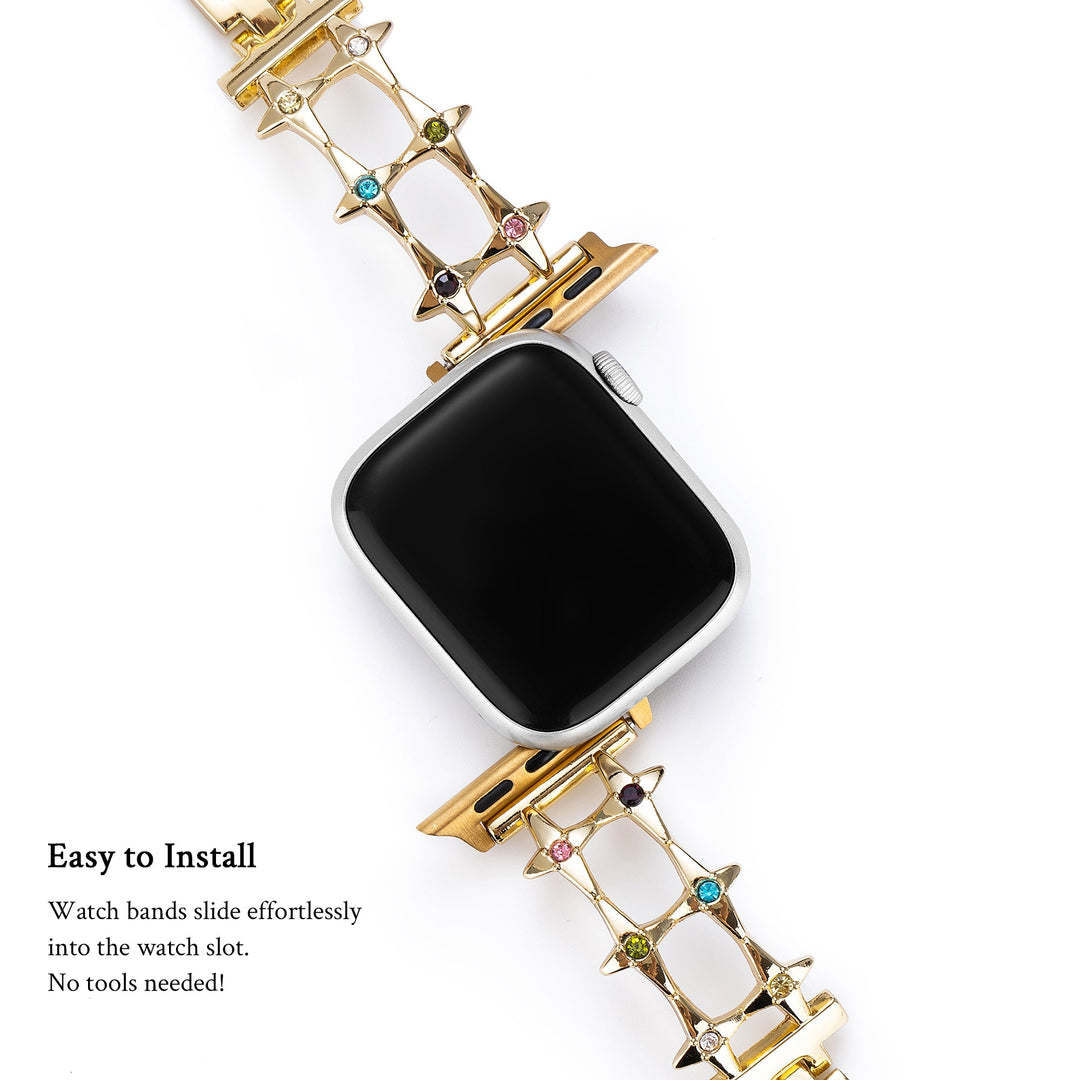 Minimalist Star Apple Watch Bands for Women