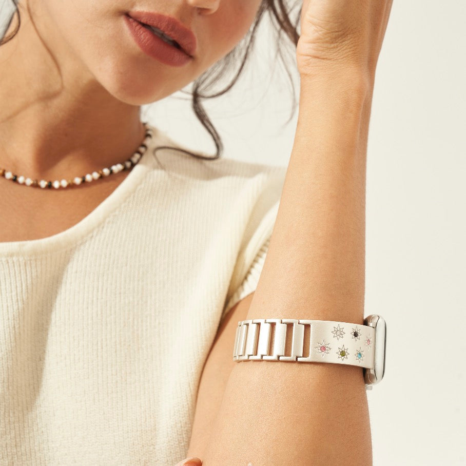 Modern Rhinestone Apple Watch Bands for Women