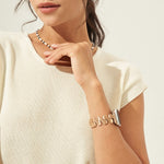 Load image into Gallery viewer, Luxury Stainless Steel Geo Apple Watch Bands for Women

