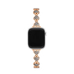 Load image into Gallery viewer, Sleek Metal Glitter Apple Watch Bands for Women
