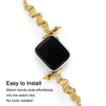 Load image into Gallery viewer, Minimalist Metal Apple Watch Bands for Women
