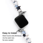 Load image into Gallery viewer, Elegant Star Apple Watch Bands for Women
