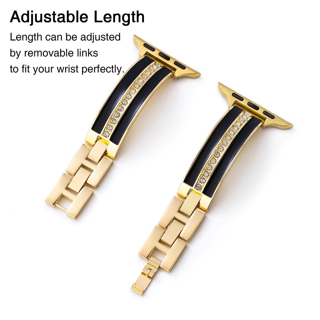 Dazzling Rhinestone Apple Watch Bands for Women