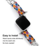 Load image into Gallery viewer, Dazzling Lattice Apple Watch Bands for Women
