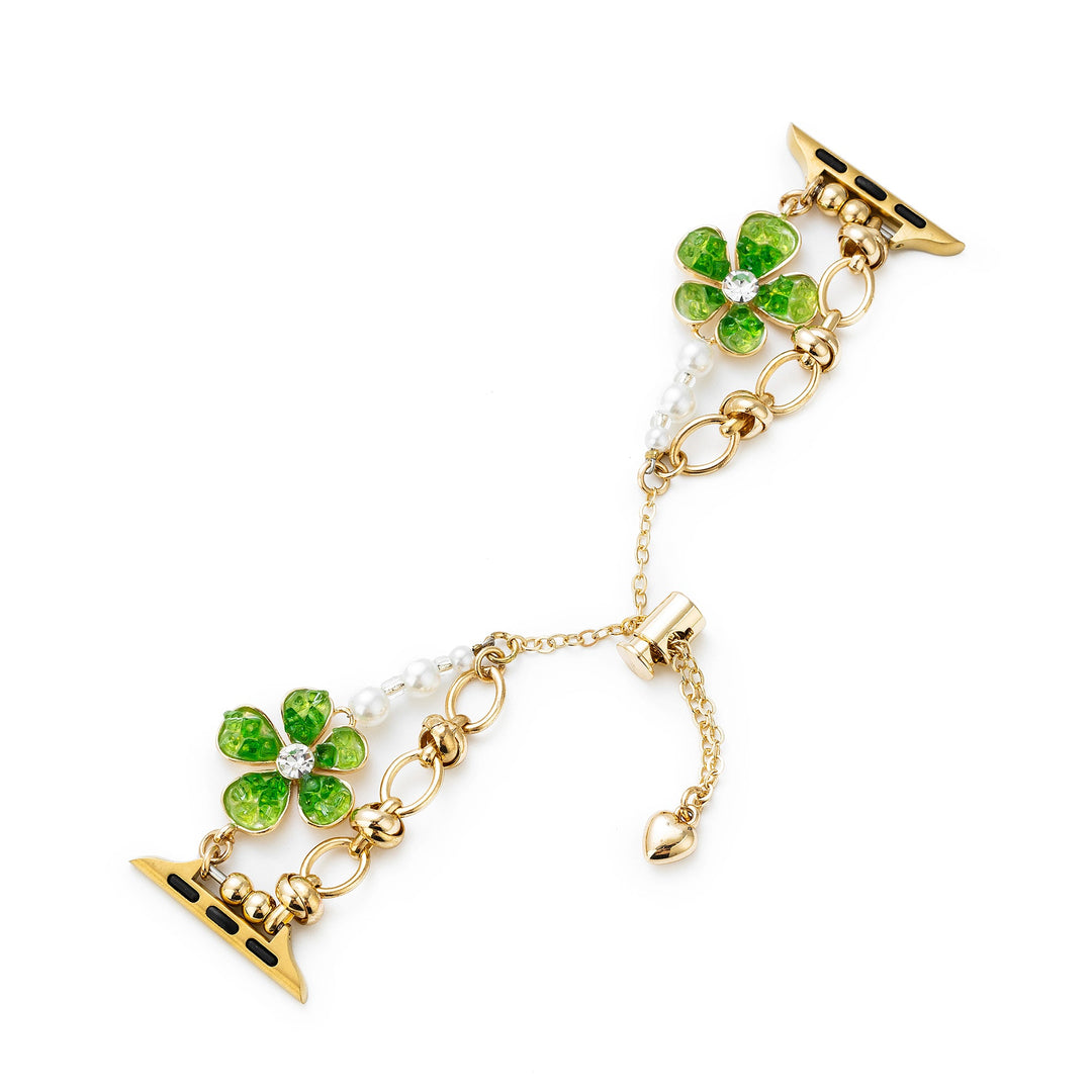 Stylish Floral Apple Watch Bands for Women