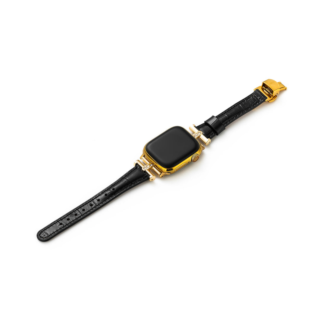 Sleek Leather Apple Watch Bands for Women