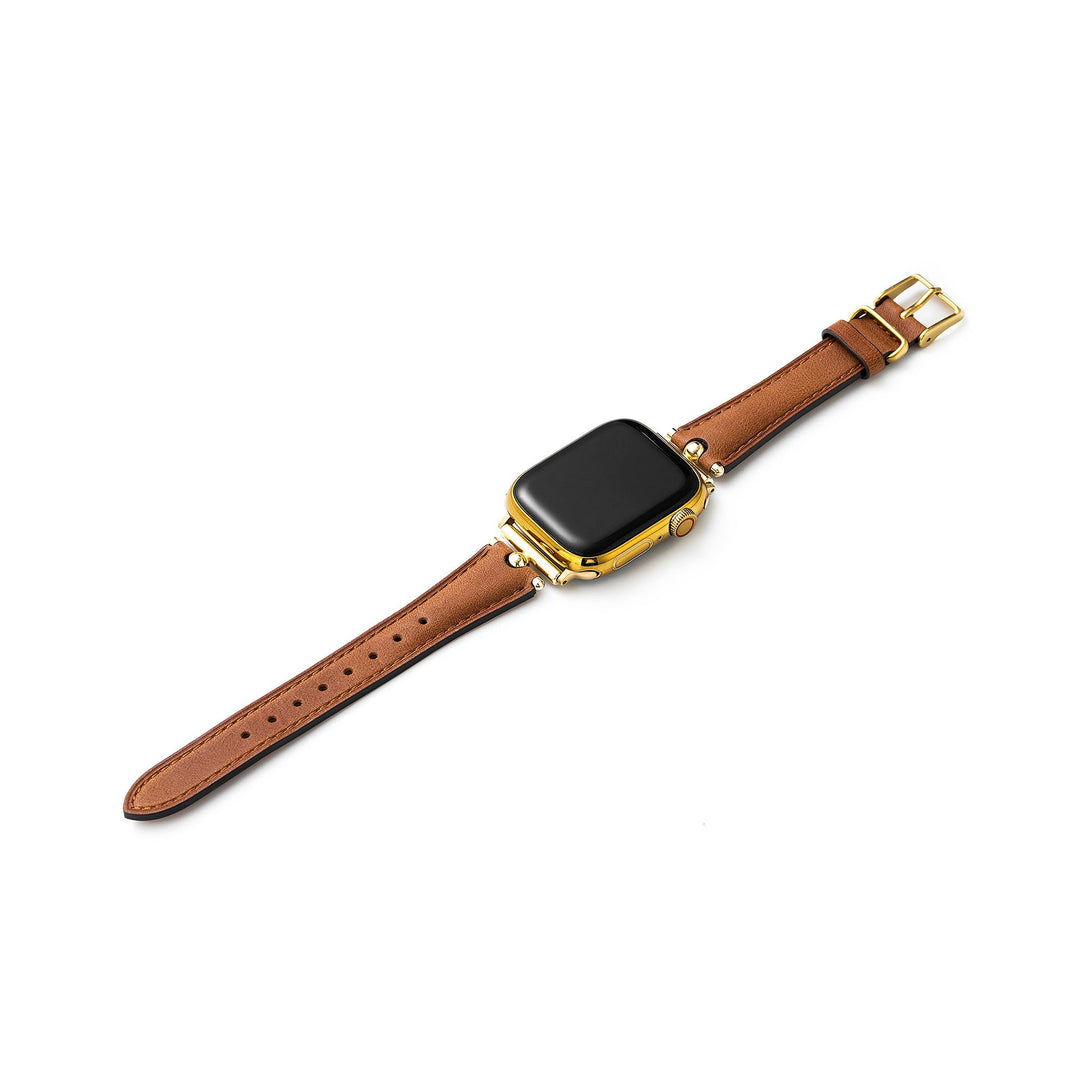 Luxury Genuine Leather Apple Watch Bands for Women
