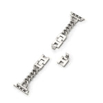 Load image into Gallery viewer, Stylish Stainless Steel Twist Chain Apple Watch Bands for Women
