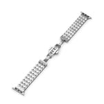 Load image into Gallery viewer, Dazzling Stainless Steel Houndstooth Apple Watch Bands for Women
